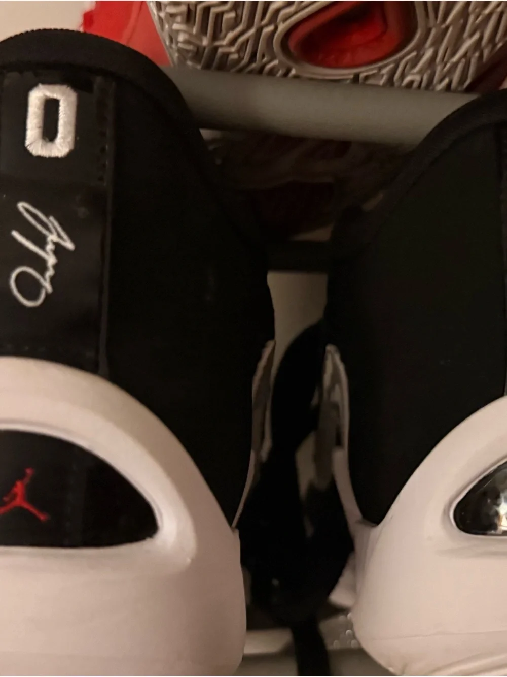 Black and White Athletic Jayson Tatum Sneakers